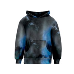 Space Star Blue Sky Kids  Pullover Hoodie