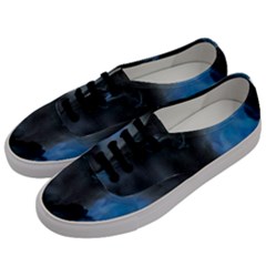 Space Star Blue Sky Men s Classic Low Top Sneakers by Mariart