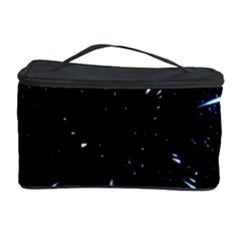 Space Warp Speed Hyperspace Through Starfield Nebula Space Star Line Light Hole Cosmetic Storage Case