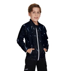 Space Warp Speed Hyperspace Through Starfield Nebula Space Star Line Light Hole Wind Breaker (kids) by Mariart