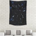 Space Warp Speed Hyperspace Through Starfield Nebula Space Star Line Light Hole Small Tapestry View2