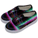 Spectrum Space Line Rainbow Hole Kids  Classic Low Top Sneakers View2