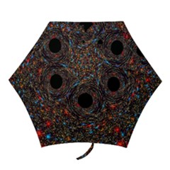 Space Star Light Black Hole Mini Folding Umbrellas by Mariart