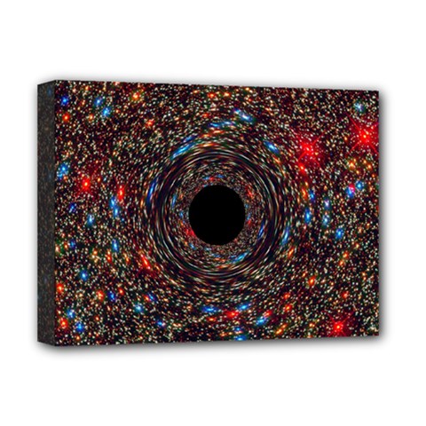 Space Star Light Black Hole Deluxe Canvas 16  X 12  