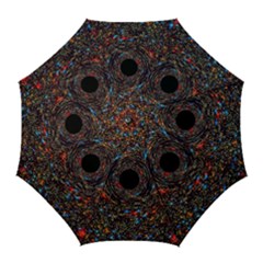 Space Star Light Black Hole Golf Umbrellas by Mariart