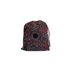 Space Star Light Black Hole Drawstring Pouches (xs) 