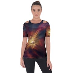 Sun Light Galaxy Short Sleeve Top