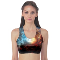 Supermassive Black Hole Galaxy Is Hidden Behind Worldwide Network Sports Bra by Mariart