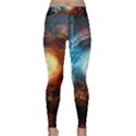 Supermassive Black Hole Galaxy Is Hidden Behind Worldwide Network Classic Yoga Leggings View1