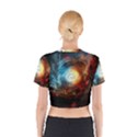 Supermassive Black Hole Galaxy Is Hidden Behind Worldwide Network Cotton Crop Top View2