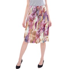 Stone Spot Triangle Midi Beach Skirt by Mariart