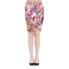 Stone Spot Triangle Midi Wrap Pencil Skirt by Mariart