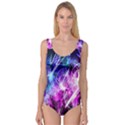 Space Galaxy Purple Blue Princess Tank Leotard  View1