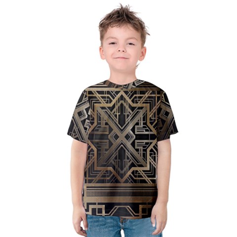 Art Nouveau Kids  Cotton Tee by NouveauDesign