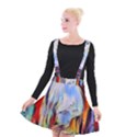 abstract tunnel Suspender Skater Skirt View1