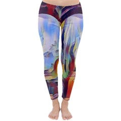 Abstract Tunnel Classic Winter Leggings by NouveauDesign