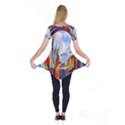 abstract tunnel Short Sleeve Tunic  View2