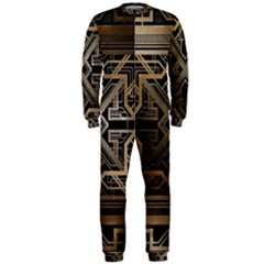 Art Nouveau Onepiece Jumpsuit (men)  by NouveauDesign