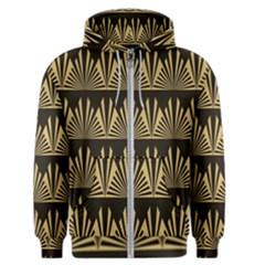 Art Deco Men s Zipper Hoodie by NouveauDesign