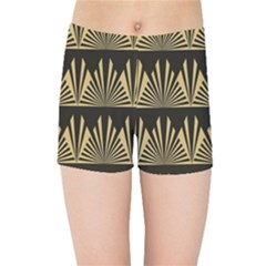 Art Deco Kids Sports Shorts