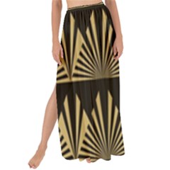 Art Deco Maxi Chiffon Tie-up Sarong