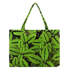 Nature Print Pattern Medium Tote Bag by dflcprints