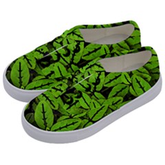 Nature Print Pattern Kids  Classic Low Top Sneakers