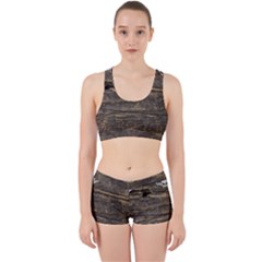 Shabbychicwoodwall Work It Out Sports Bra Set