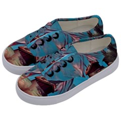 Modern Norway Painting Kids  Classic Low Top Sneakers