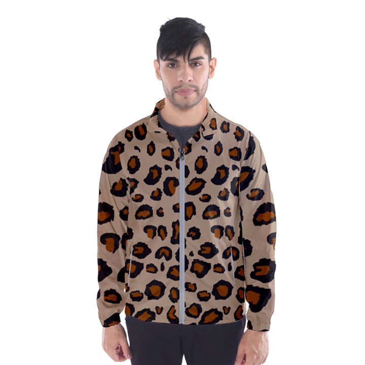 Leopard Print Wind Breaker (Men)