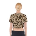 Leopard Print Cotton Crop Top View2