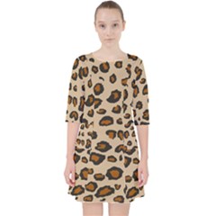 Leopard Print Pocket Dress