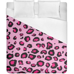 Pink Leopard Duvet Cover (california King Size) by TRENDYcouture