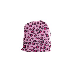 Pink Leopard Drawstring Pouches (xs) 