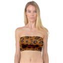 Dark Leopard Bandeau Top View1