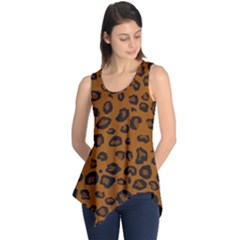 Dark Leopard Sleeveless Tunic by TRENDYcouture