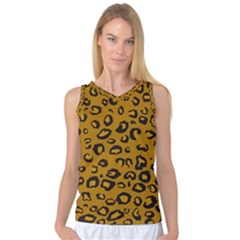 Golden Leopard Women s Basketball Tank Top by TRENDYcouture