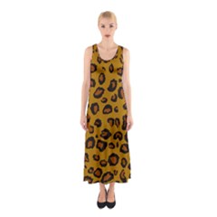 Classic Leopard Sleeveless Maxi Dress by TRENDYcouture