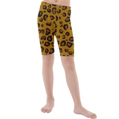 Classic Leopard Kids  Mid Length Swim Shorts by TRENDYcouture