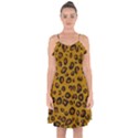 CLassic Leopard Ruffle Detail Chiffon Dress View1