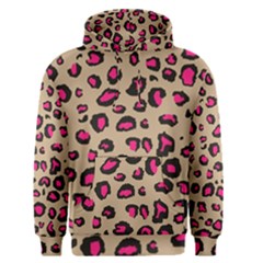 Pink Leopard 2 Men s Pullover Hoodie