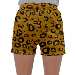 Golden Leopard Sleepwear Shorts