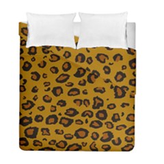 Leopard Duvet Cover Double Side (full/ Double Size) by DreamCanvas