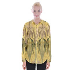 Art Nouveau Womens Long Sleeve Shirt