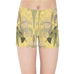 Art Nouveau Kids Sports Shorts