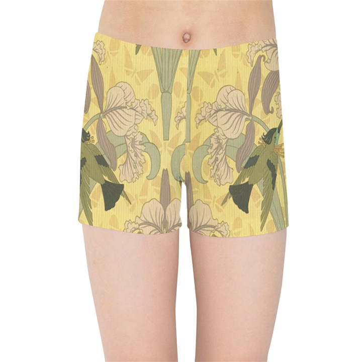 Art nouveau Kids Sports Shorts