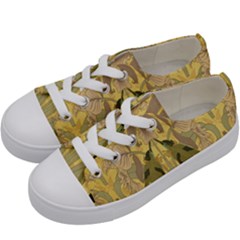 Art Nouveau Kids  Low Top Canvas Sneakers by NouveauDesign