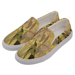 Art Nouveau Men s Canvas Slip Ons