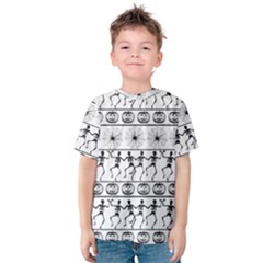 Halloween Pattern Kids  Cotton Tee