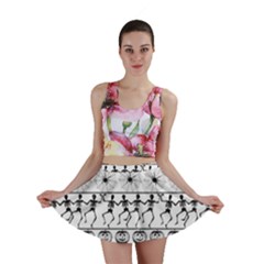 Halloween Pattern Mini Skirt by ValentinaDesign